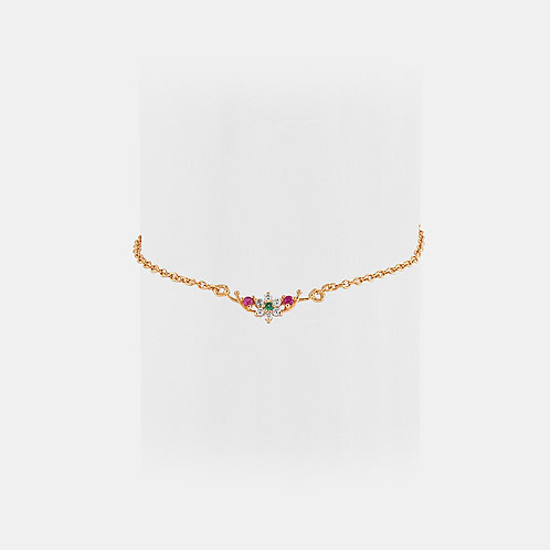 Twine of Time Bracelet in Gold Plated 925 Silver