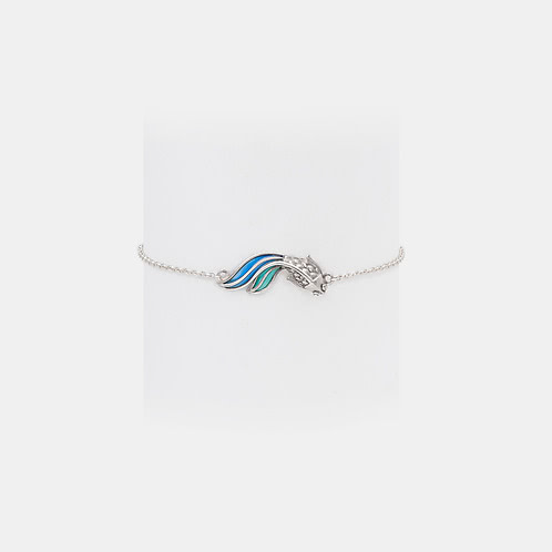 Flow through Depths Bracelet in 925 Silver
