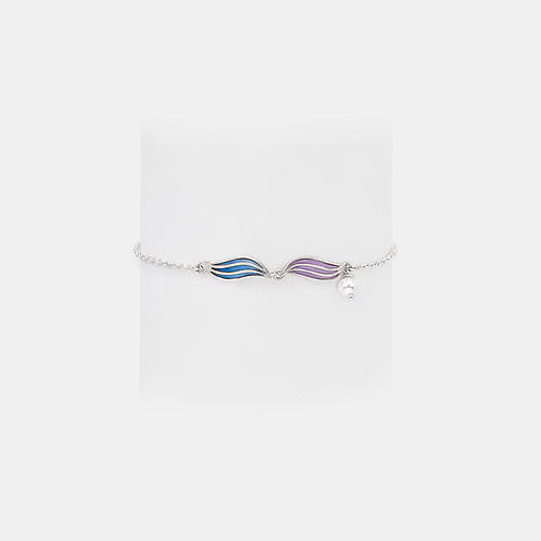 Flow through Rushes Bracelet in 925 Silver