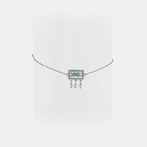 Bandish Bracelet in Oxidised 925 Silver