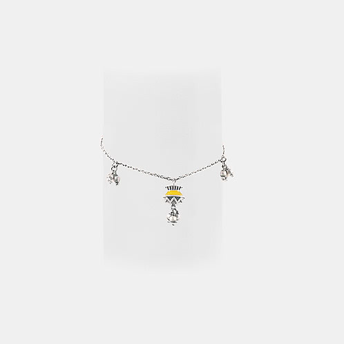 Guchcho Bracelet in Oxidised 925 Silver 