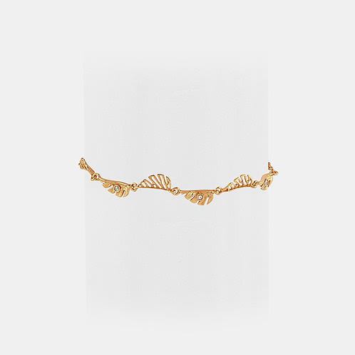 Rising Vine Bracelet in Gold Plated 925 Silver