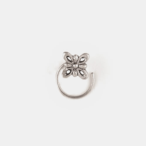 Buy A Shooting Star Nose Pin In 925 Silver from Shaya by CaratLane