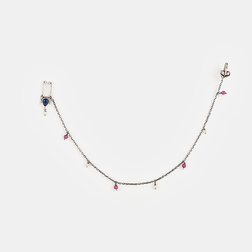 Feeling Azhagu Oxidised Septum Ring in 925 Silver