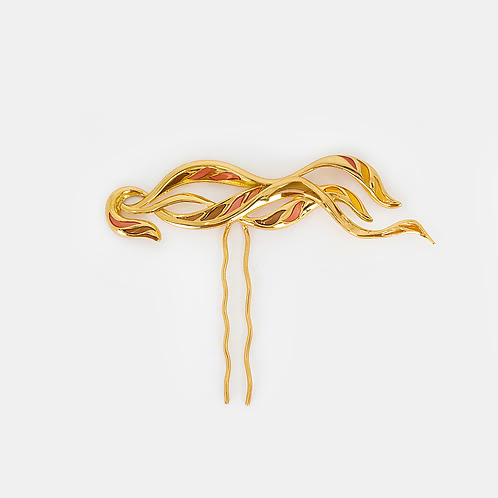 Forged by Adversity Juda Pin in Gold Plated 925 Silver