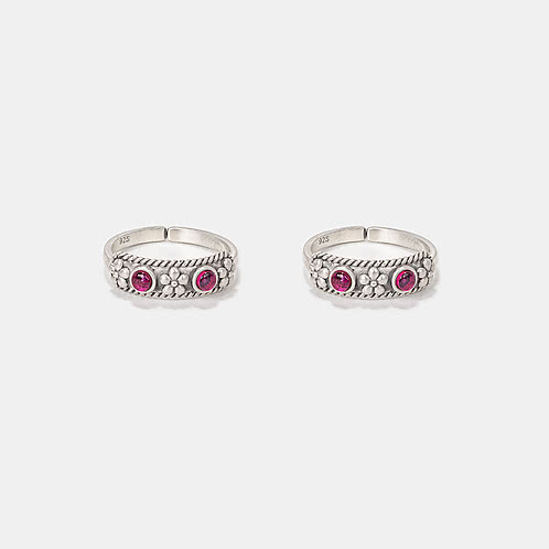 The Protector Toe Rings Crafted in 925 Silver