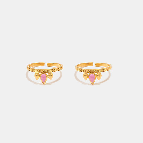 Mayura Pankhi Ring in Gold Plated 925 Silver