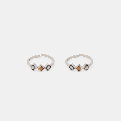 In My Sahoshi Era Toe Rings in 925 Silver