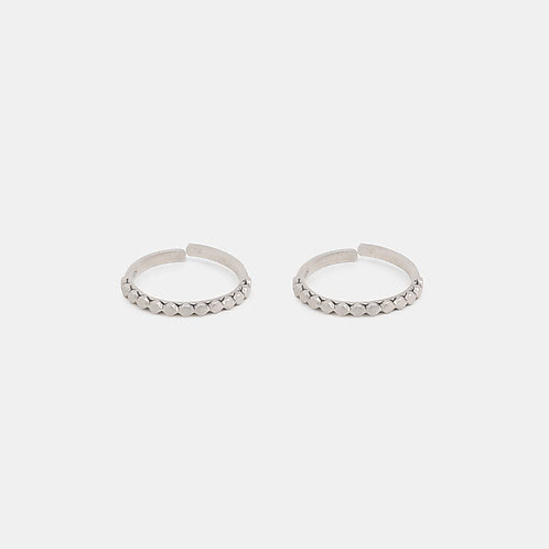 In My Alaga Era Toe Rings in 925 Silver