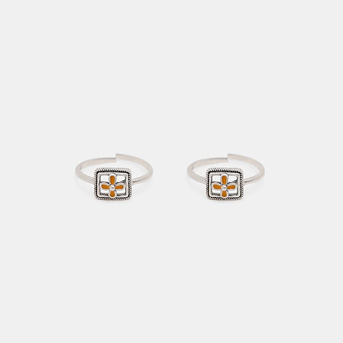 In My Ronga Toe Rings in 925 Silver