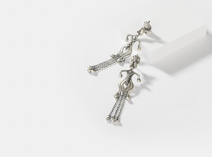 Antique Hazrat Sword Earrings