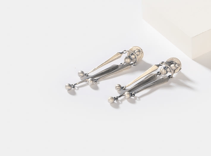Antique Vishpala Sword Earrings