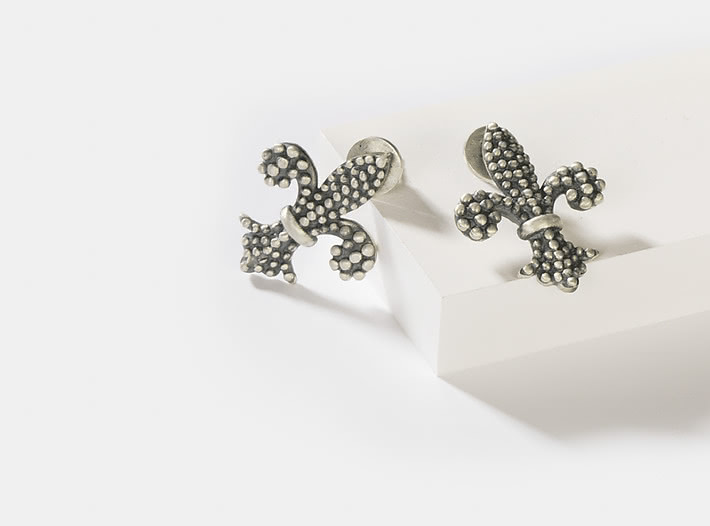 Antique Rasammath Sword Earrings