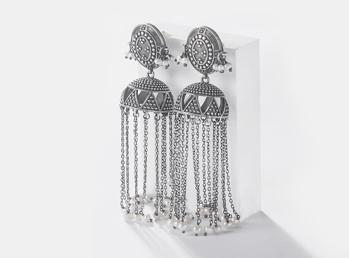 Gal on Fire Jhumkis