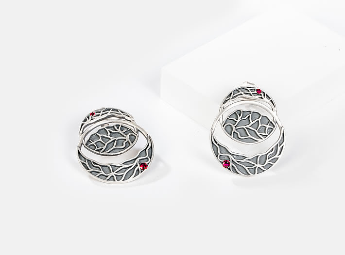 Double Chin Earrings