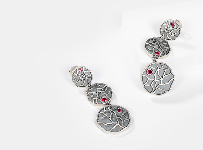 Layered Abs Earrings