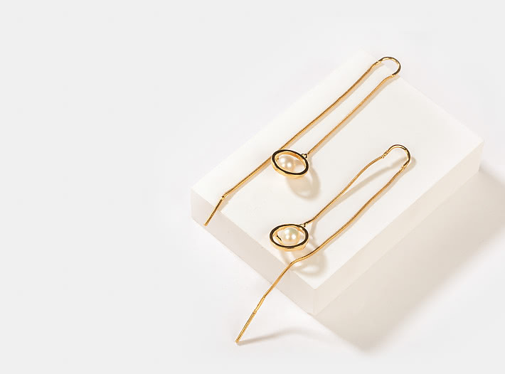 OOTD meets OOTN Earrings in Gold Plating