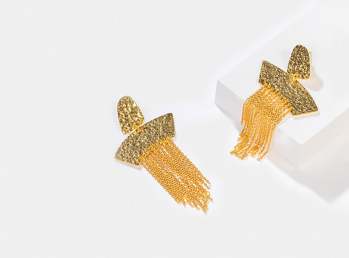 Senorita Earrings in Gold Plating
