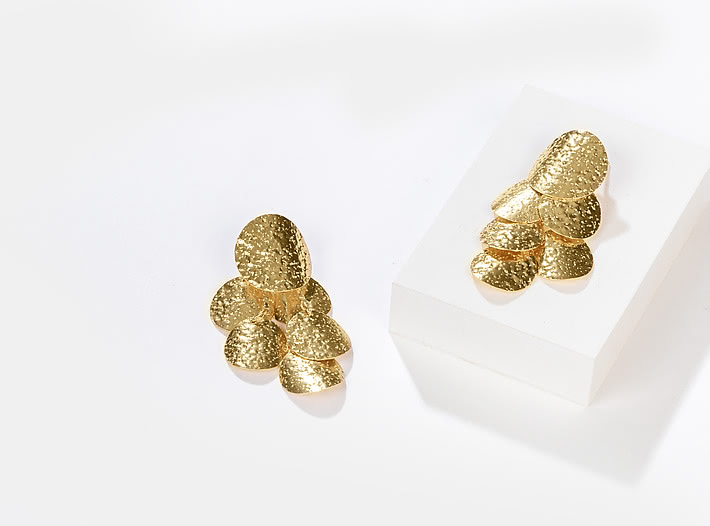 All the Stars Earrings in Gold Plating