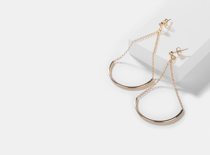 Love Like That Earrings in Gold Plating