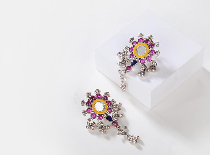 Abla Bharat Style Earrings