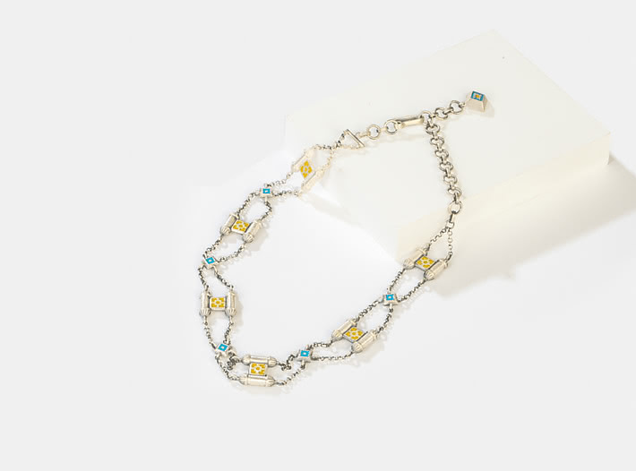 Antique Asat Wall Necklace
