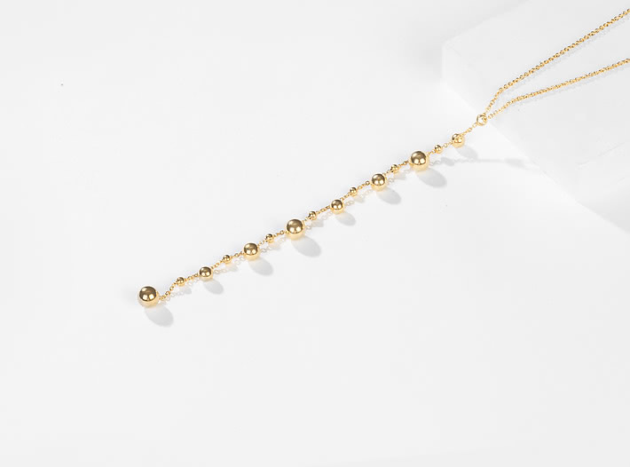 Last Friday Night Necklace in Gold Plating