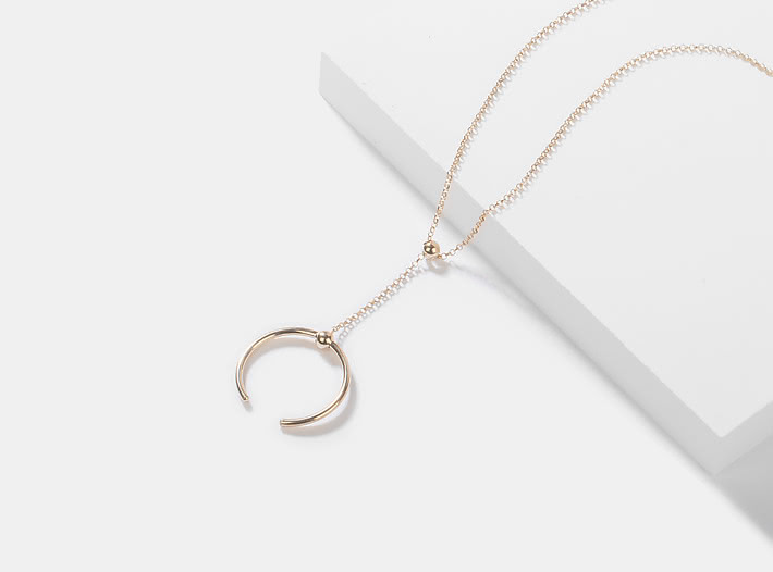 Beautiful People Necklace in Gold Plating