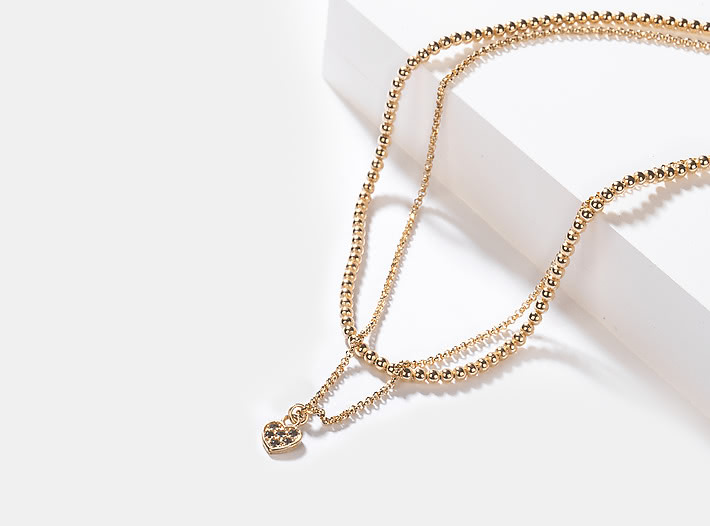 Hey Mama Choker in Gold Plating