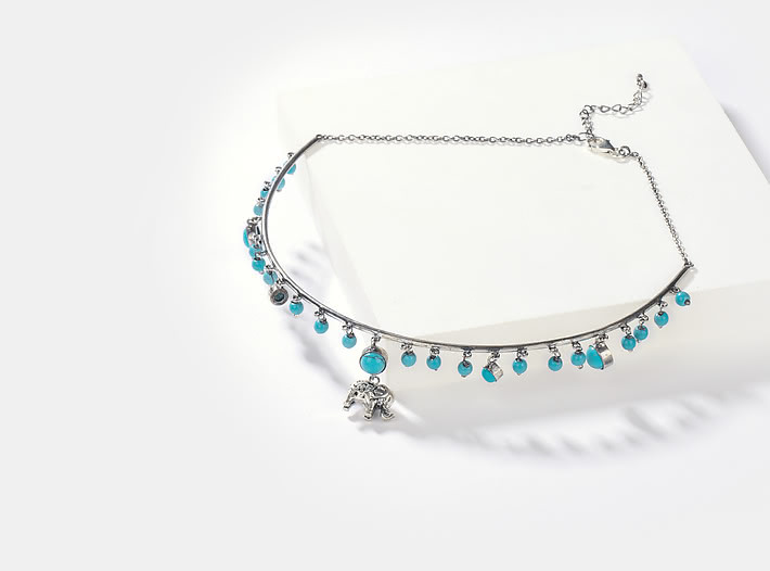 Antique Be Herd Necklace