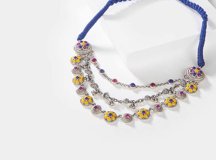 Phulwadi Work Necklace