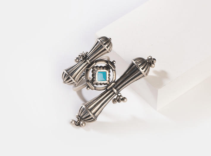 Antique Bhumiti Pole Ring