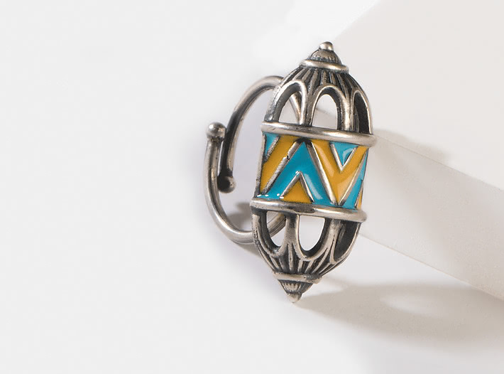 Antique Vartita Sculpture Ring