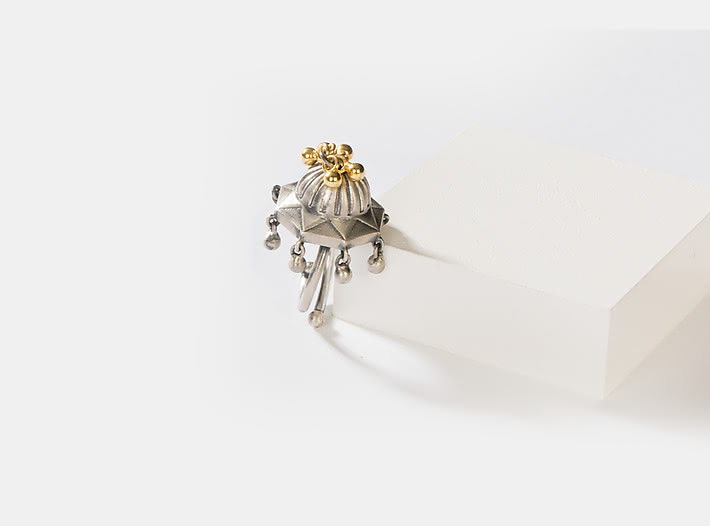 Antique Hidimba Gada Ring