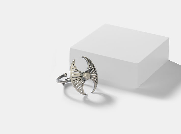 Antique Belawadi Axe Ring