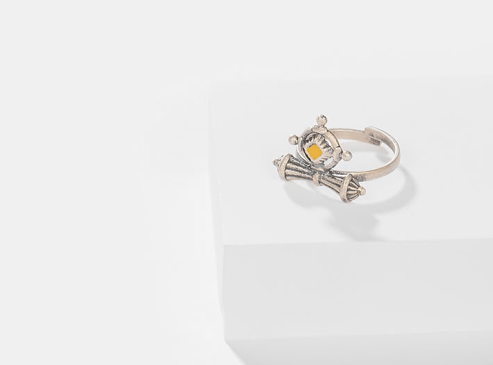 Antique Shivai Midi Ring