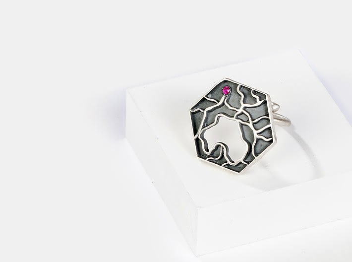 Dimpled Skin Ring