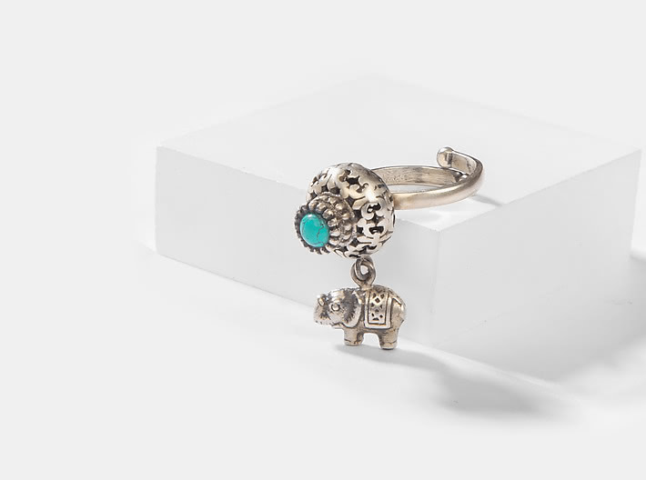 Antique Happy Wrinkles Ring