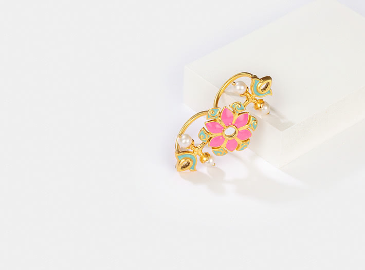 Gal Mithi Ring in Gold Plated Brass