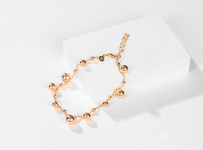 Spotlight Bracelet in Rose Gold Plating