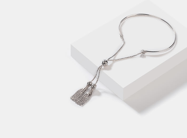 Good Thing Bracelet in Rhodium Plating