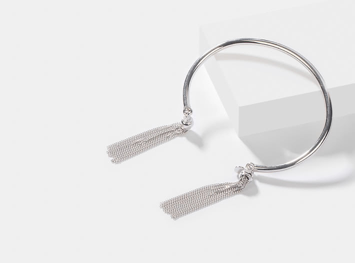 Good As Hell Bracelet in Rhodium Plating